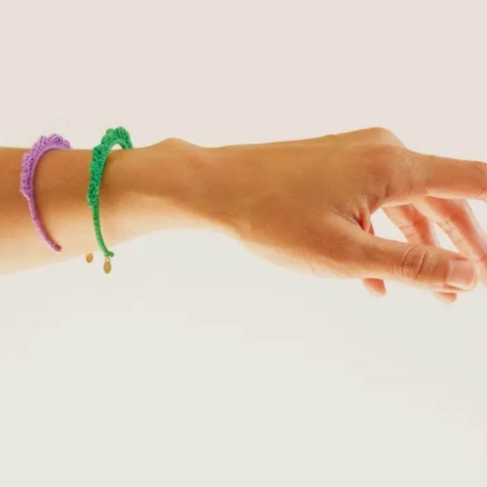 Clare V. Crochet Bracelets NWT